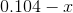 0.104 – I