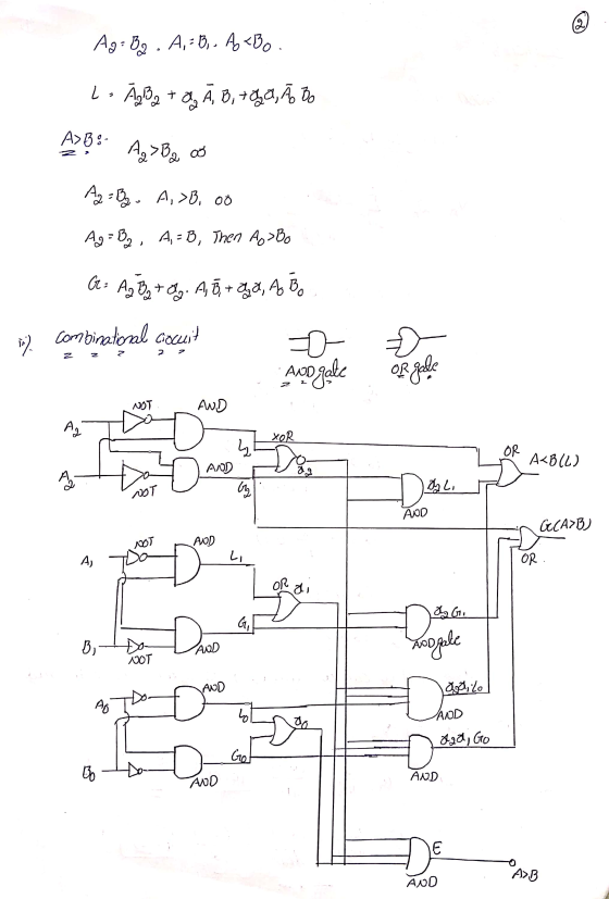 Ag-B2 . A - B AJ <Bo. Lo Agby + 0, Ā, 8,+,0, Ā Do ADB 8 Ag>Bg, co Az = 33. A, >B. 00 Ag-By, A, =B, Then Ab>Bo 61: Az Eg + g.