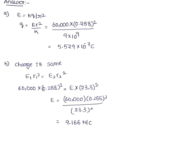 Ansuoe 기 aX10 5.529 x 16c = b) chooge 18 same 60,000 x0.288 Ex(23.3 E= (60,000) (0.285% (93.33 9.166 NIC