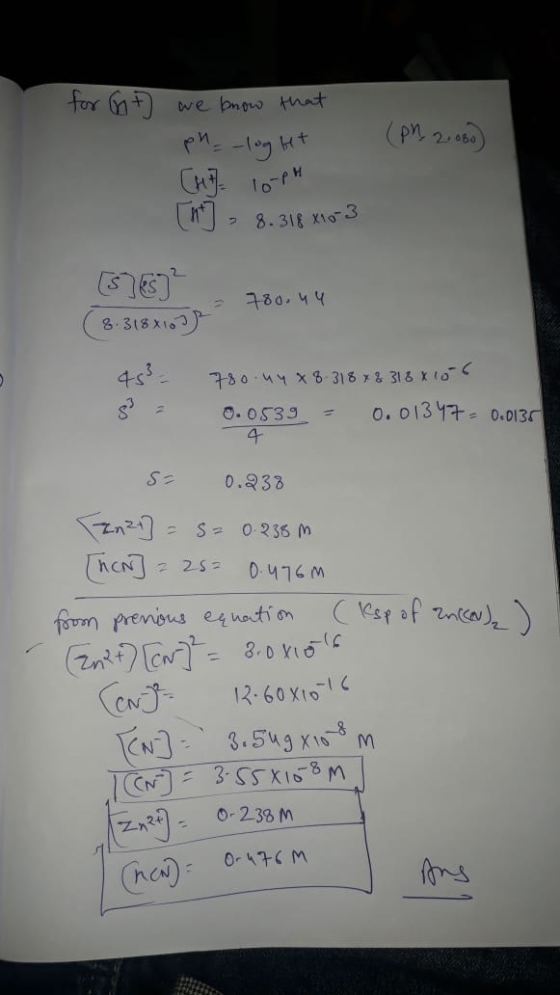 for Gt (ph 2,080) we know that ph = -logbet CHI 10-PH [nt] = 8.318 x103 (5765 - 780. 44 (8.318x10 JP - 5 0 780. X 8.318 & 318