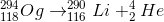 og + Li + He