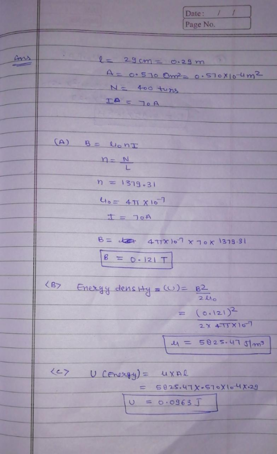 Date: Page No 2 29 mm 界 1319 3 그。 く87-energy densit 2 Mo (0°/21产 = u =0.03631