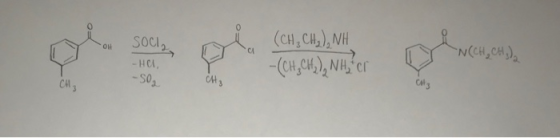 (CH,CHy), WH -CH,CH) NHCr N(CH, CH,) SOCI -HCI CAM3 -5 CAM