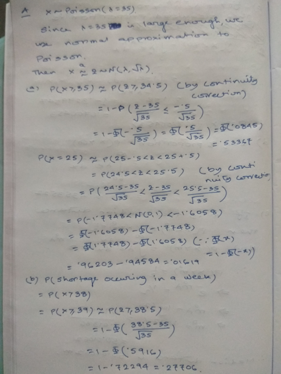 4-o 3s JBs 3S = . 533Lt 3 s (#) p(Shan = P( x739)