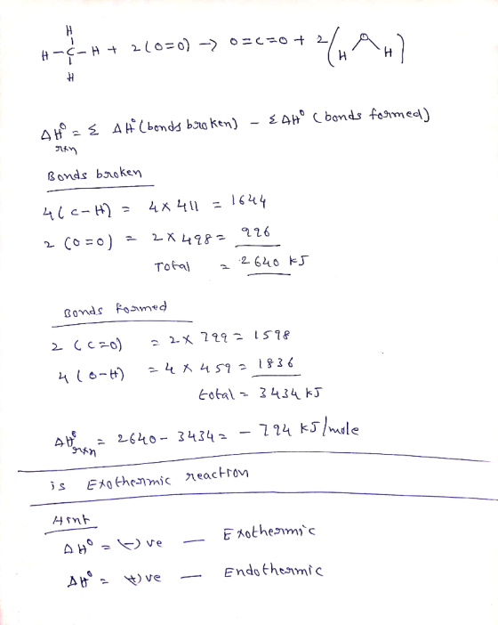 +-&-++ 240=0=> 0=2=0 + 2(HAH] H-C-H + 210=0) --> 03030 AHO=E AH (bonds broken) - EAH (bonds formed) ran Bonds broken 41c-H) =