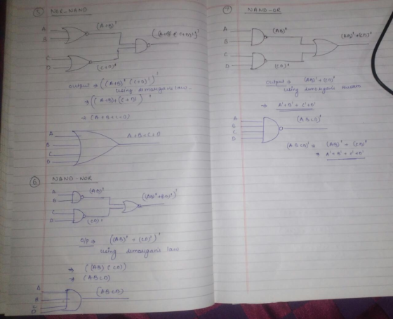 A :8) A. CA8 C. (co) output 3 (AA), → (er), 8 NAND -NO (Ae) 8 (co) i