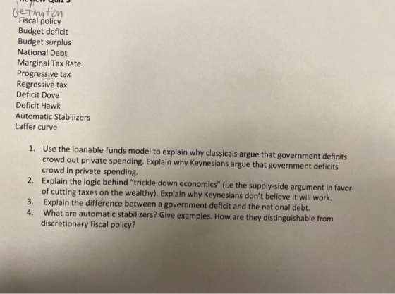 ** LUIE detination Fiscal policy Budget deficit Budget surplus National Debt Marginal Tax Rate Progressive tax Regressive tax