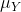 \mu _Y