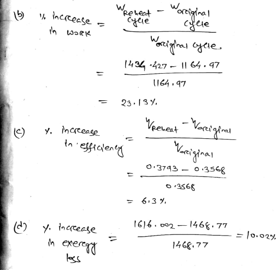 16 Weeheat - Woreiginal % increase - cycle chere in work Woriginal cycle 1436 427 - 1164.97 1164.97 = 23.137. - Veeneat - Vor