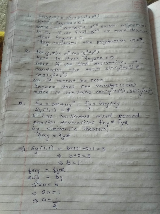 $(219, 2)= aproslg3+22 hereo Fryalar2 = 0 sincet is and order contains polynomial in al. if we find 39 yd or more derivay the