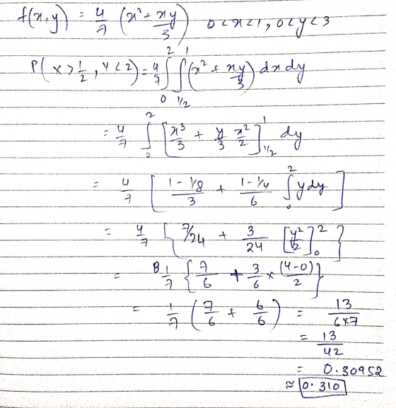 ey - 3 3 24 (4-0)1 2. 6 13 EX? 13 O.309 S2 0 310