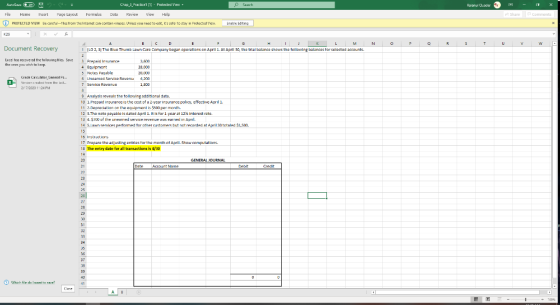 I e Search Raionul Oode Ara 05 Chap 3. Practice 11: Protected View - Fle Home Insert Page Layout Formulas Data RE View Help P