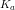 \small K_a