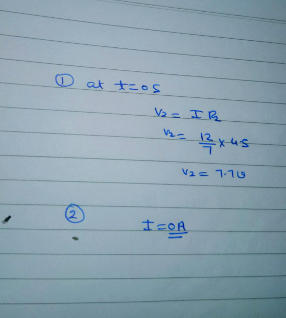 at tos V2 = I R 12 x 45 V2= 7.70 2 ISOA