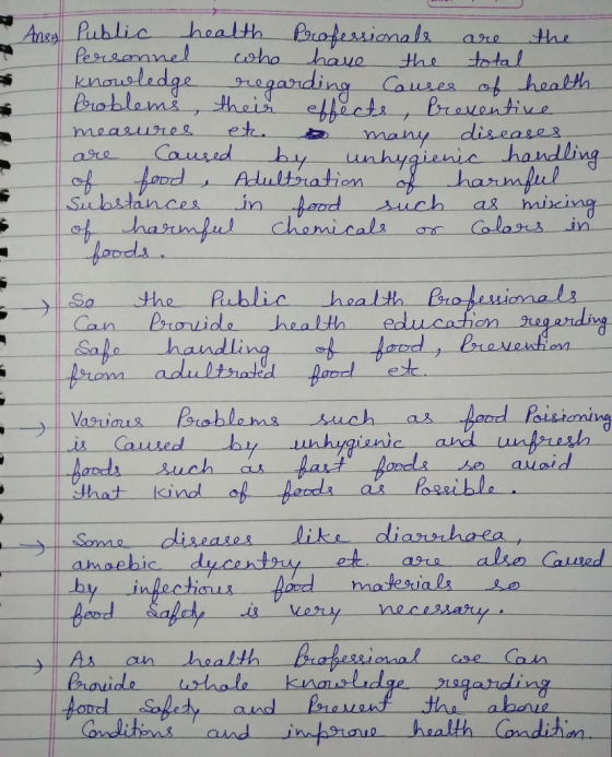 heatth Poratessionals Ans Public Perraaanel the total are haue coha the Kledgenegarding Cauresaf heath Boroblems, their effec