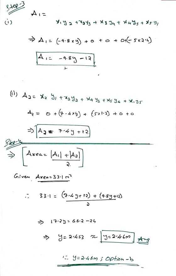 Step 3 Ai= cis Xiya +233 + z Yu + sugg + 259, → A,= (-4-8 xy) +0 to + of(-5x214) Air -9.84 -12 (i)) Aa= X 9, +239 + Ha Yz + 4