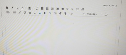 HTML Editor BIUA-AI EE117xx O V O 11 12pt - Paragraph