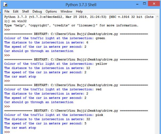 Python 3.7.3 Shell х File Edit Shell Debug Options Window Help Python 3.7.3 (v3.7.3:ef4ec6ed12, Mar 25 2019, 21:26:53) [MSC v