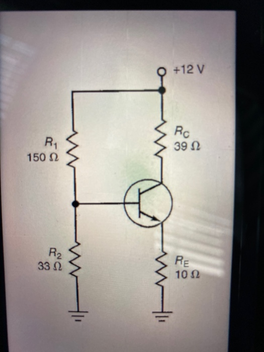 12V 39 Ω 150 Ω Riz RE 33 Ω 10Ω
