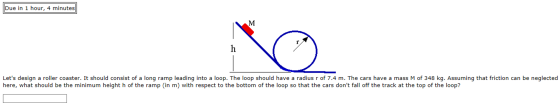 Let's design a roller coaster. It should consist o