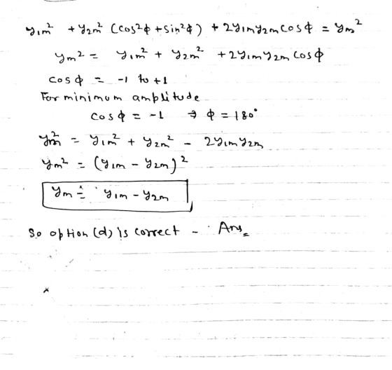 2. 2. 2- 2ク So 아 Hoh (d) IS Correct- . Any