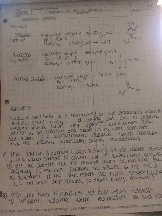 Pre -lab 0,415 Ethanol morcular weight 4u amo Bp 1