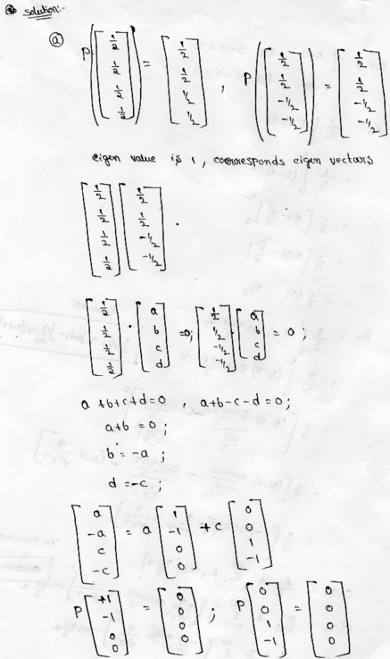 eigen value i S {/coo!혀esronds citen Vectors 2 ㄅㄧ 。 0