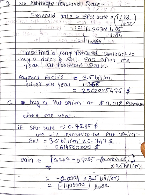 Bo No Arbitrage forwardit Ratenia a kas Fodwould gate = Spot rate X tra ] deo) Ditt 99;2030 to Hof 13 Astitori al 353.05 of R