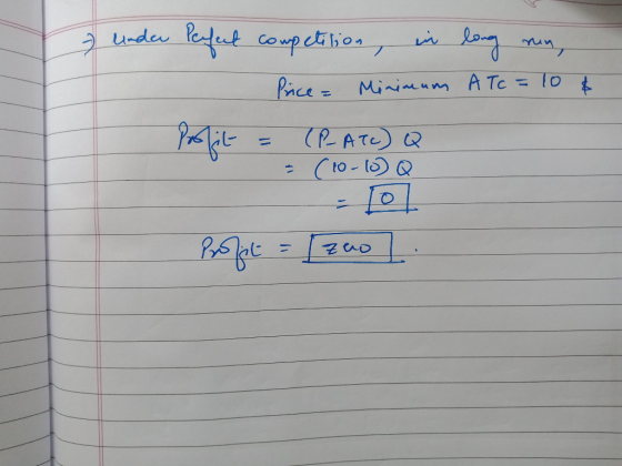 edeut compettios unde Pice = Minium A Tc PATe) Q Cto-lQ