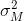 \sigma_M^2
