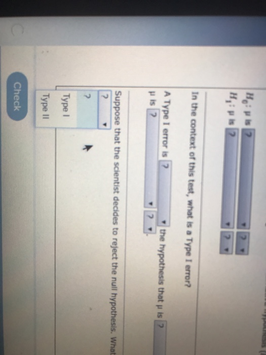 Hoi pis 2 H, pis 2 In the context of this test, what is a Type Terror? A Type I error is 2 the hypothesis that pis 2 pis 2 2