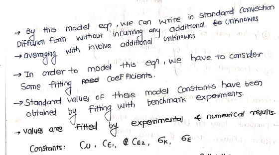 this model eq?, we can write in standard convection Diffusion form without incuming any additional to unknowns → Overa unknow