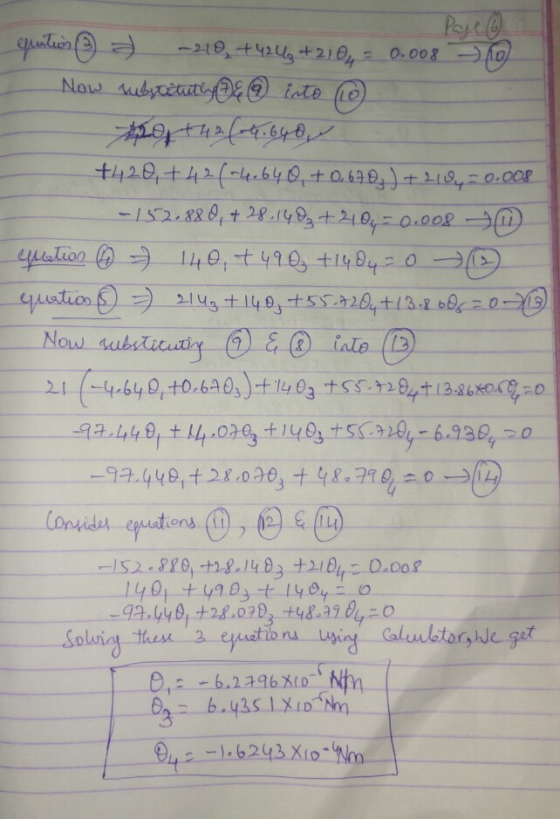 Page 6 quation ~210, +424₂ + 2104 = 0.008 - 10 Now Lubyceutic isto © +42(4.640, +420, +42(~4.640, + 0,670 ) + 210,= 0.008 -15
