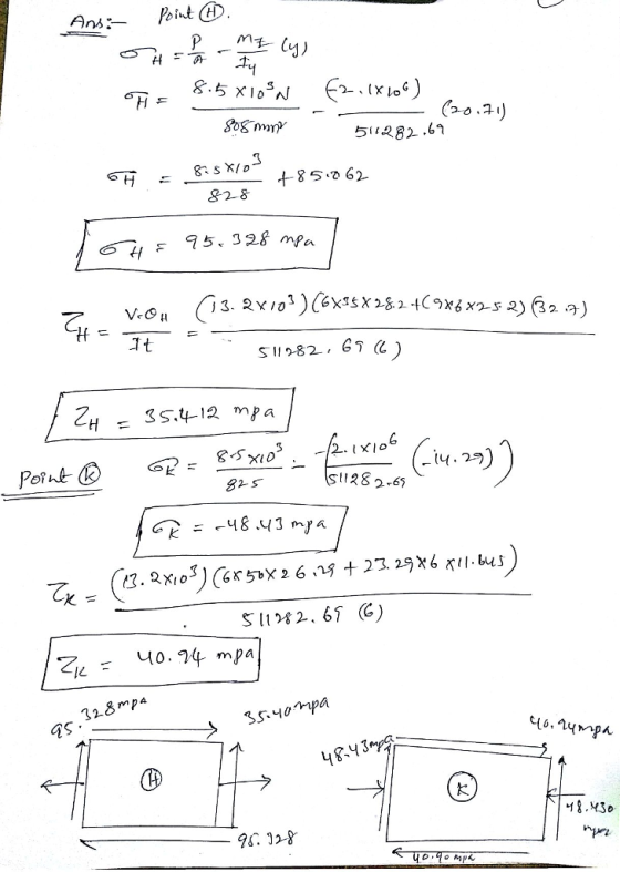 Ans :- 51 1 Q 82 ,67 828 1 t 2ラ 82- sT 2 2-67 SIDZ2·65 (C) I2 32.8mpa