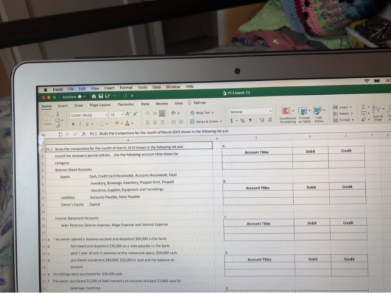 MO Excel file at View Insert Format Tools Data Window Help P1.1 blank (1) Review Insert Home Draw Page Layout Formulas Data V