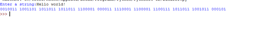 Enter a string: Hello world!