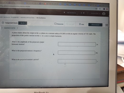 100 FOUR de ww. Dictions Assignment Score More Cheese Question 11 od 22 > A points about the origin in the sy plane at a cons
