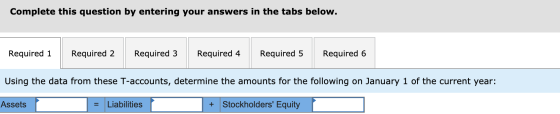Complete this question by entering your answers in the tabs below. Required 1 Required 2 Required 3 Required 4 Required 5 Req