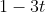 1-3t
