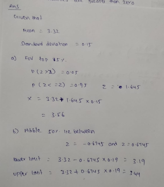 AnS nwen ha Meanこ3.32 2 3.56 2145 ond 2 0 6143 3.32-o. 6745 x 0-19冫3.1 3-44 tou evlimt