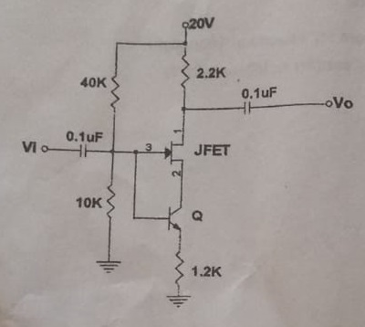 220V 2.2K 40KS 0.1uF E ovo 0.1uF VaR3JFET 10K 1.2K