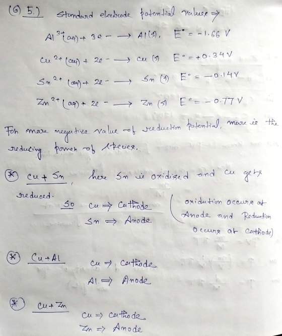 standard electrode toternW .nako Suduci reduced Amoda and Rdtom m o