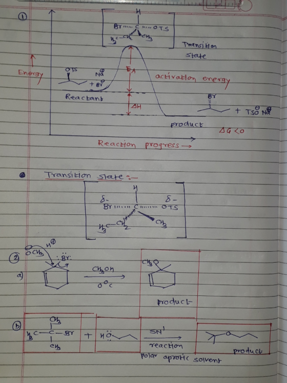 Brun C OTS Transition state Energy Na activation energy Reactant TAH - product + TSONG AGRO Reachon progress-> Transition Sta