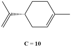 C = 10