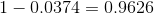 10.03740.9626