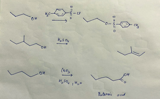 = 8 - - o = О И Q=V— о - си, И, Soy го ОИ (097 ОИ И, So4 и, о Butanoic acid