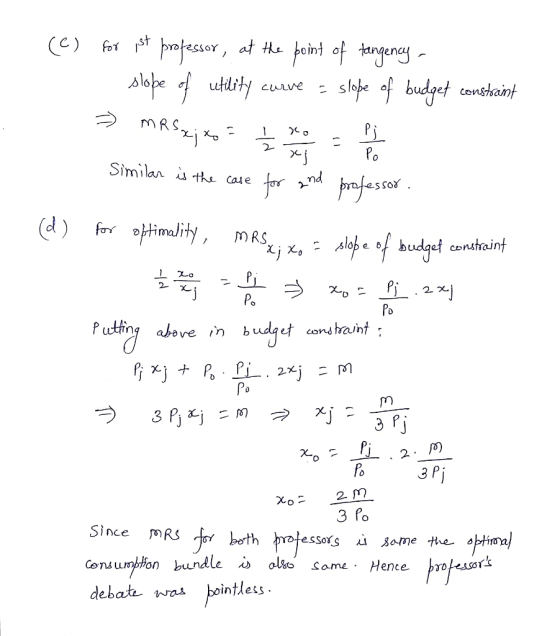 lo Similar u ths cate SSOX (d) for Po Puting abere in budqet conshraint fn fo 3 P Since soRS Cons unplon bundle д olse same.