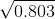 V0.803