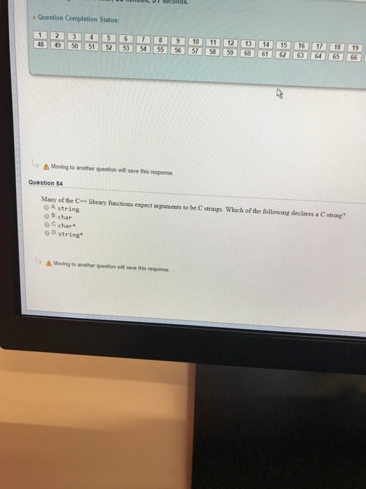 Many of the C++ library functions expect arguments