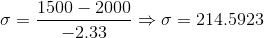 0 = 1500 - 2000 -=O= 214.5923 -2.33